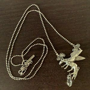 Diesel Long Necklace Stainless Steel